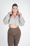 Cozy Breeze Cropped Hoodie